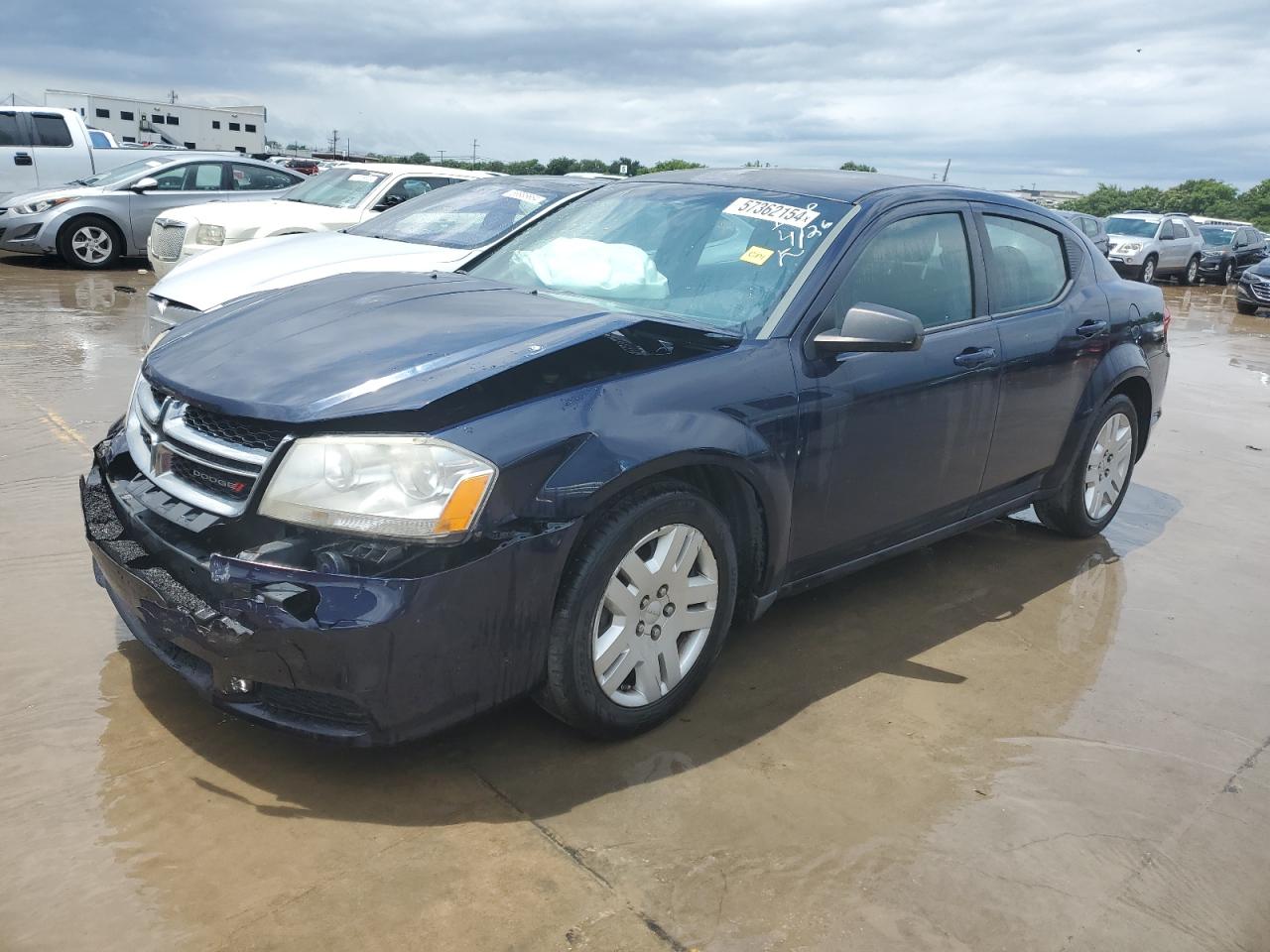 1C3CDZAB1EN184322 2014 Dodge Avenger Se