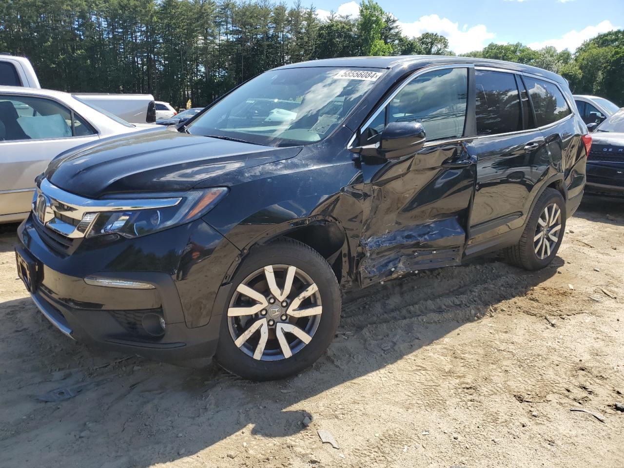 2020 Honda Pilot Exl vin: 5FNYF6H59LB024873