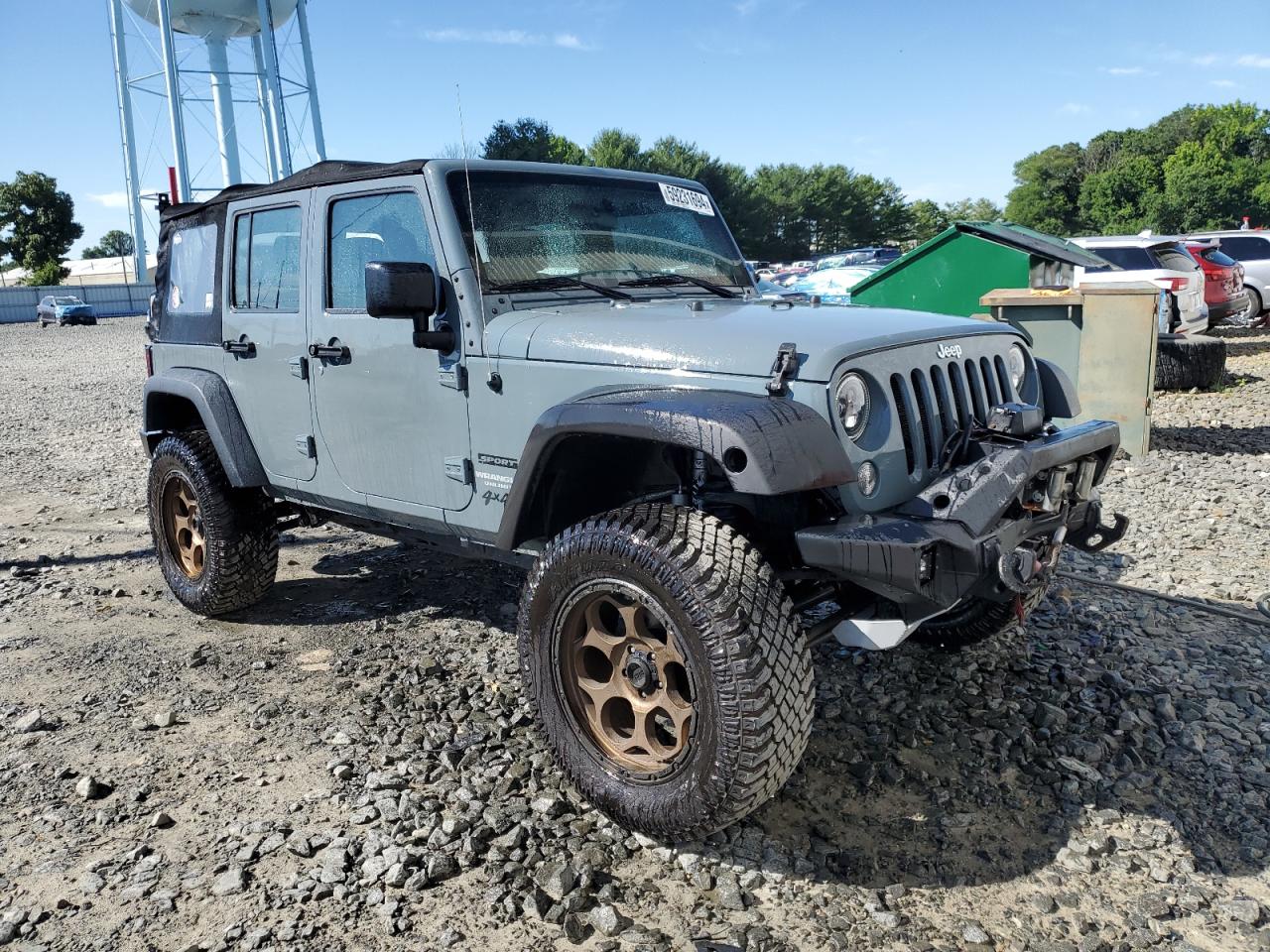 2014 Jeep Wrangler Unlimited Sport vin: 1C4BJWDGXEL322456