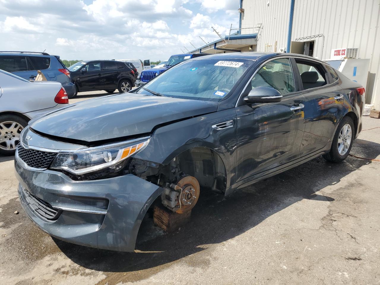 2016 Kia Optima Lx vin: KNAGT4L35G5082174