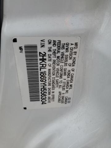 2000 Honda Odyssey Ex VIN: 2HKRL1869YH556304 Lot: 60508824