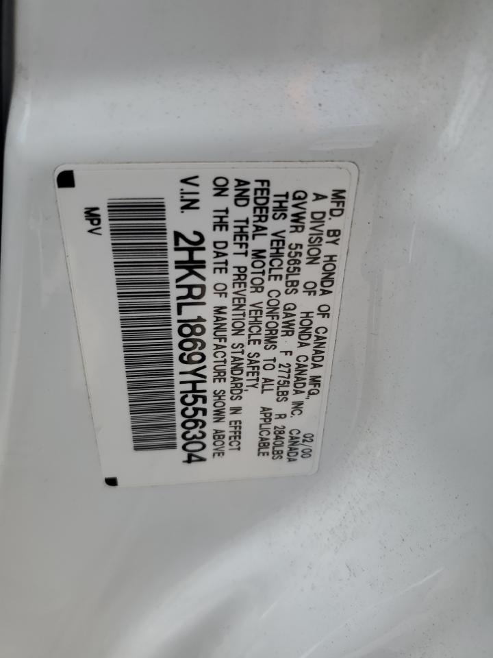 2HKRL1869YH556304 2000 Honda Odyssey Ex