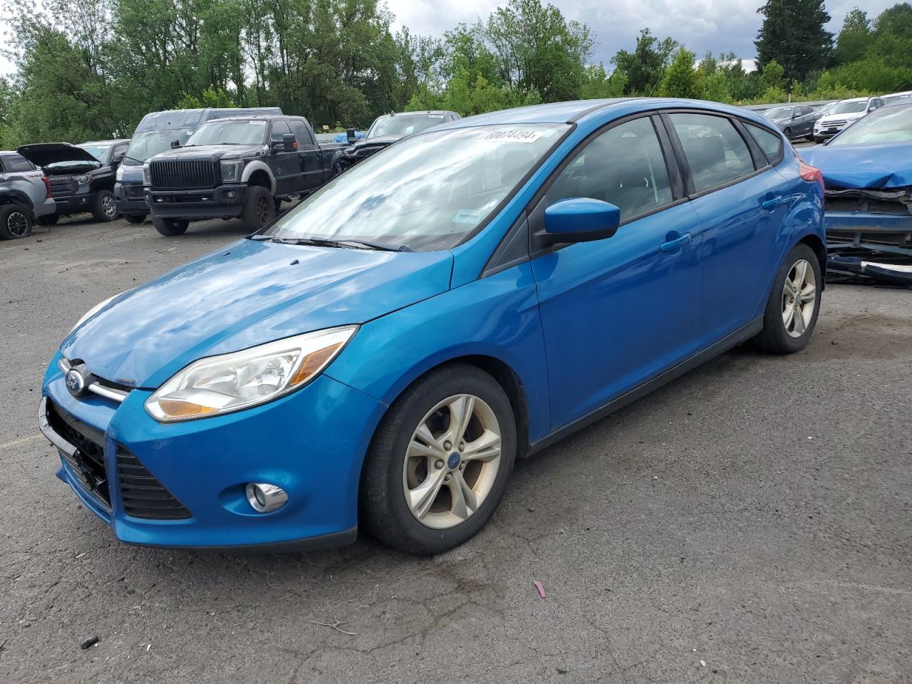 2012 Ford Focus Se vin: 1FAHP3K23CL224810