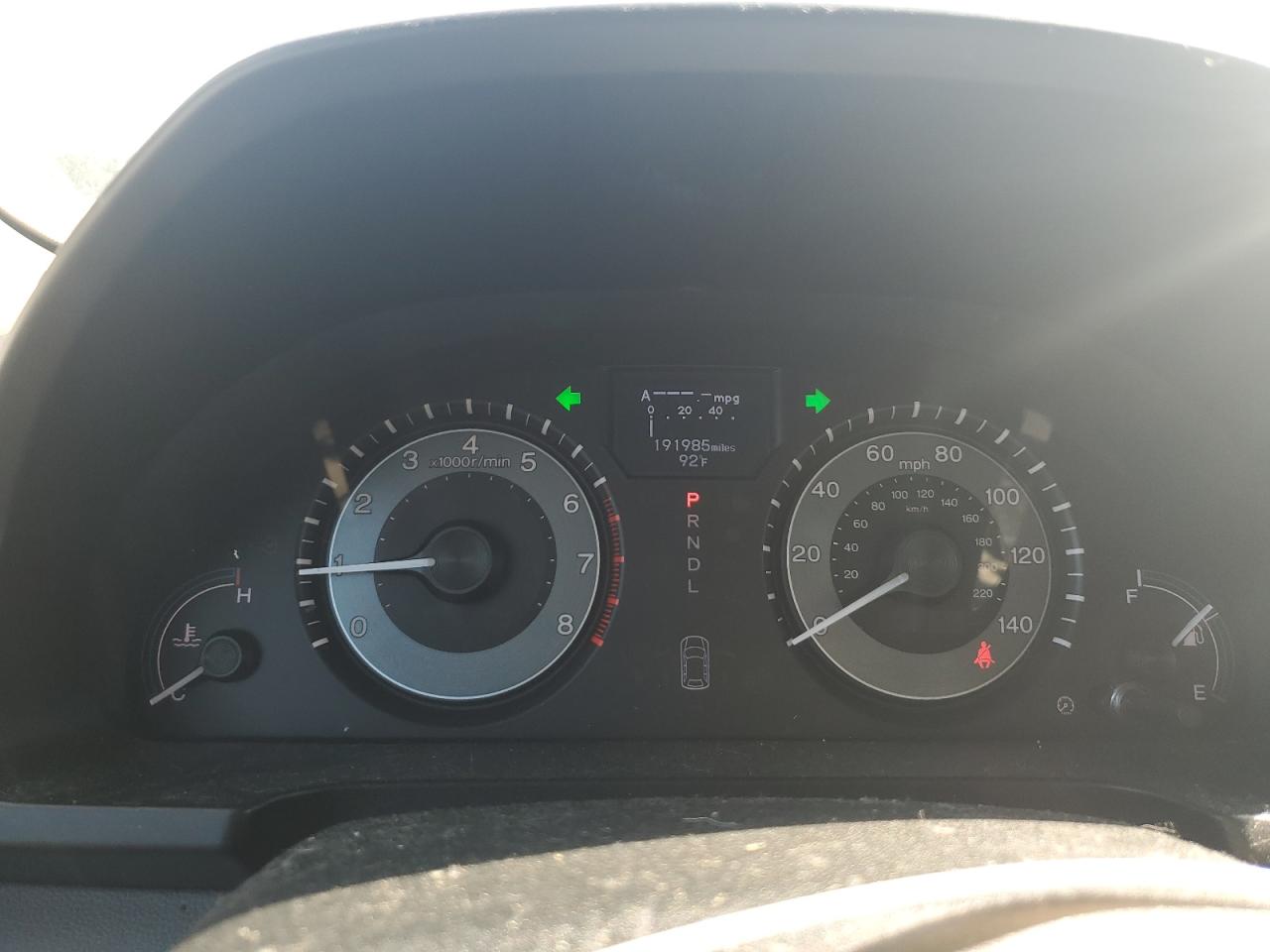 5FNRL5H92CB136215 2012 Honda Odyssey Touring