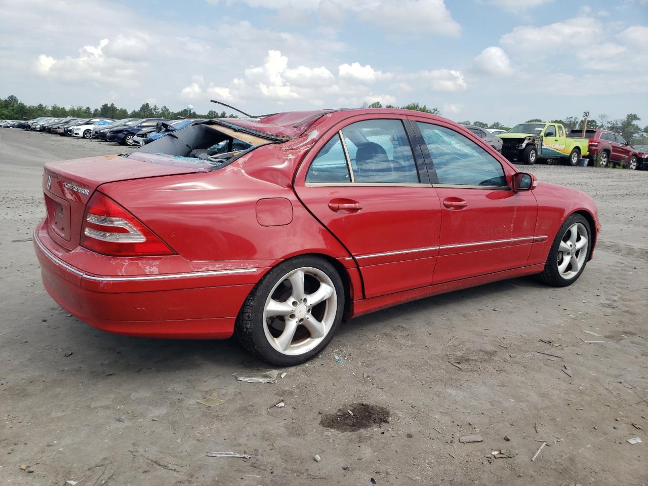 WDBRF40J64F491228 2004 Mercedes-Benz C 230K Sport Sedan