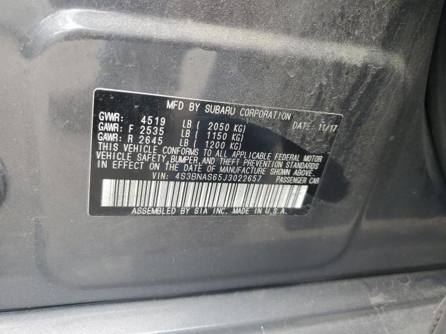 2018 SUBARU LEGACY SPO 4S3BNAS65J3022657