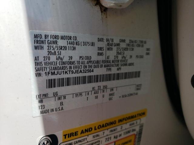 2018 Ford Expedition Limited VIN: 1FMJU1KT9JEA32564 Lot: 59041594