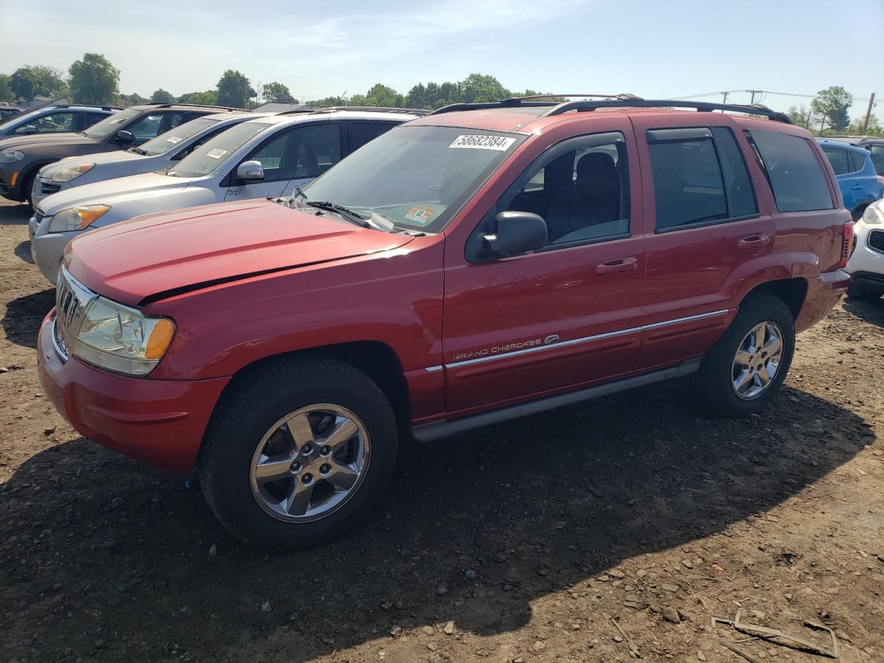 1J8GW68J14C129813 2004 Jeep Grand Cherokee Overland