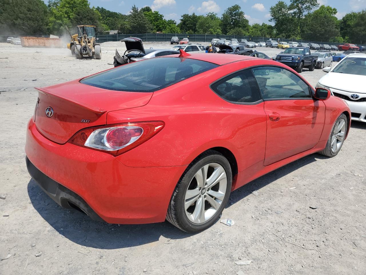 2012 Hyundai Genesis Coupe 2.0T vin: KMHHT6KD5CU068641