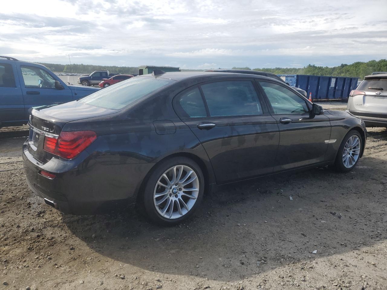 2014 BMW 750 Lxi vin: WBAYF8C58ED142536