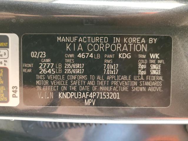 2023 Kia Sportage Lx VIN: KNDPU3AF4P7153201 Lot: 59153604