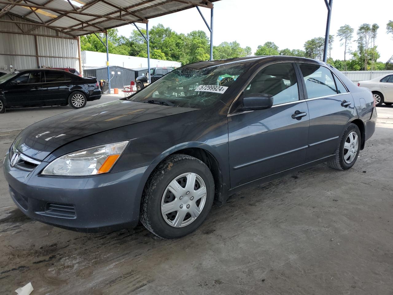 1HGCM56467A010143 2007 Honda Accord Lx