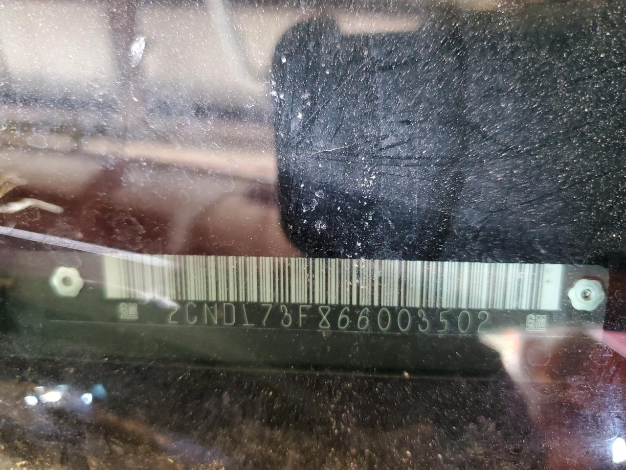 2CNDL73F866003502 2006 Chevrolet Equinox Lt