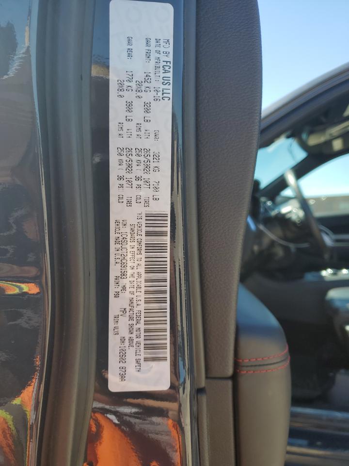 1C4SDJCT2HC691583 2017 Dodge Durango R/T