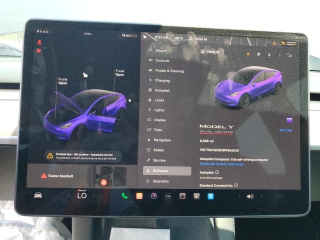 2023 TESLA MODEL Y - 7SAYGDEF6PF843413