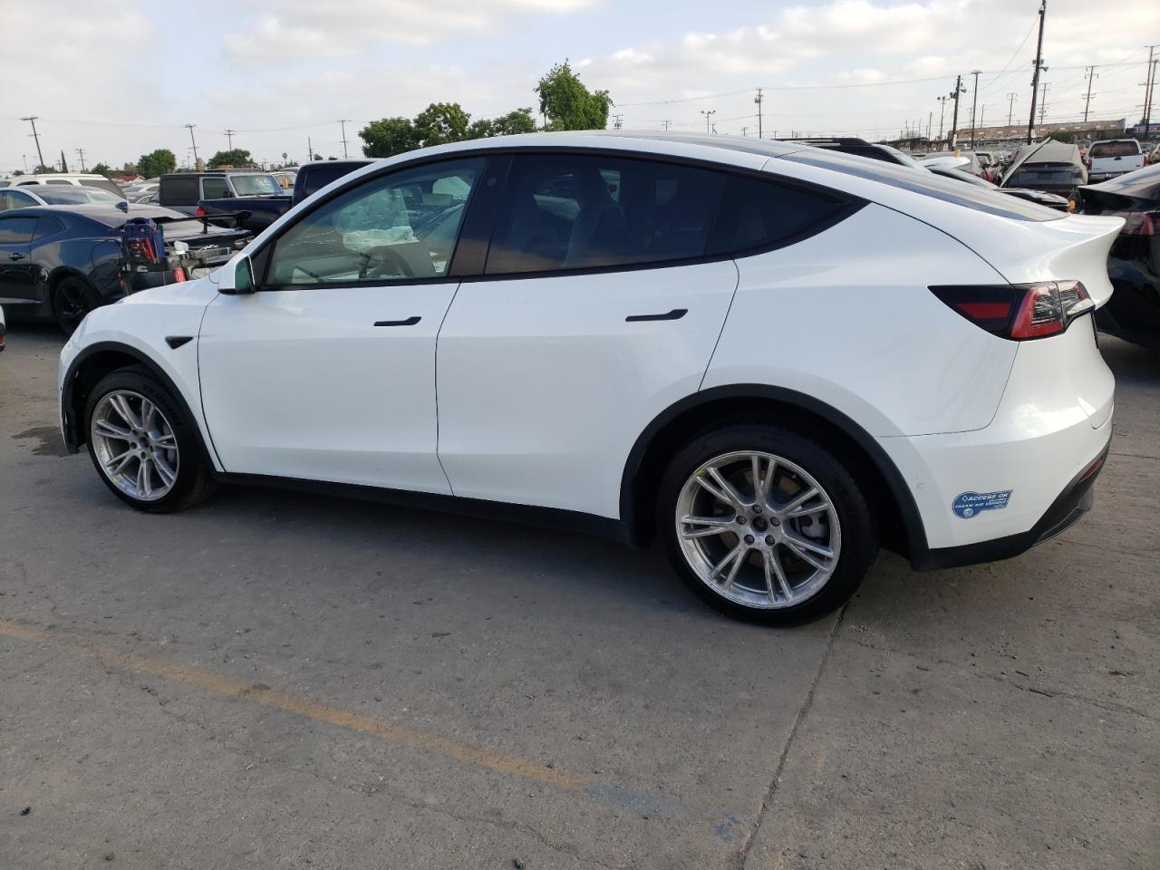 2021 Tesla Model Y vin: 5YJYGDEE7MF281781