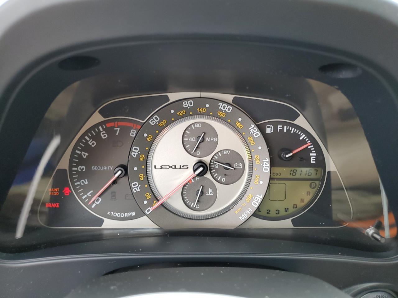 JTHBD192550101483 2005 Lexus Is 300