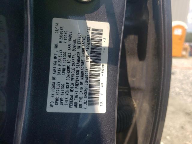 1HGCR2F50FA010937 2015 HONDA ACCORD - Image 13