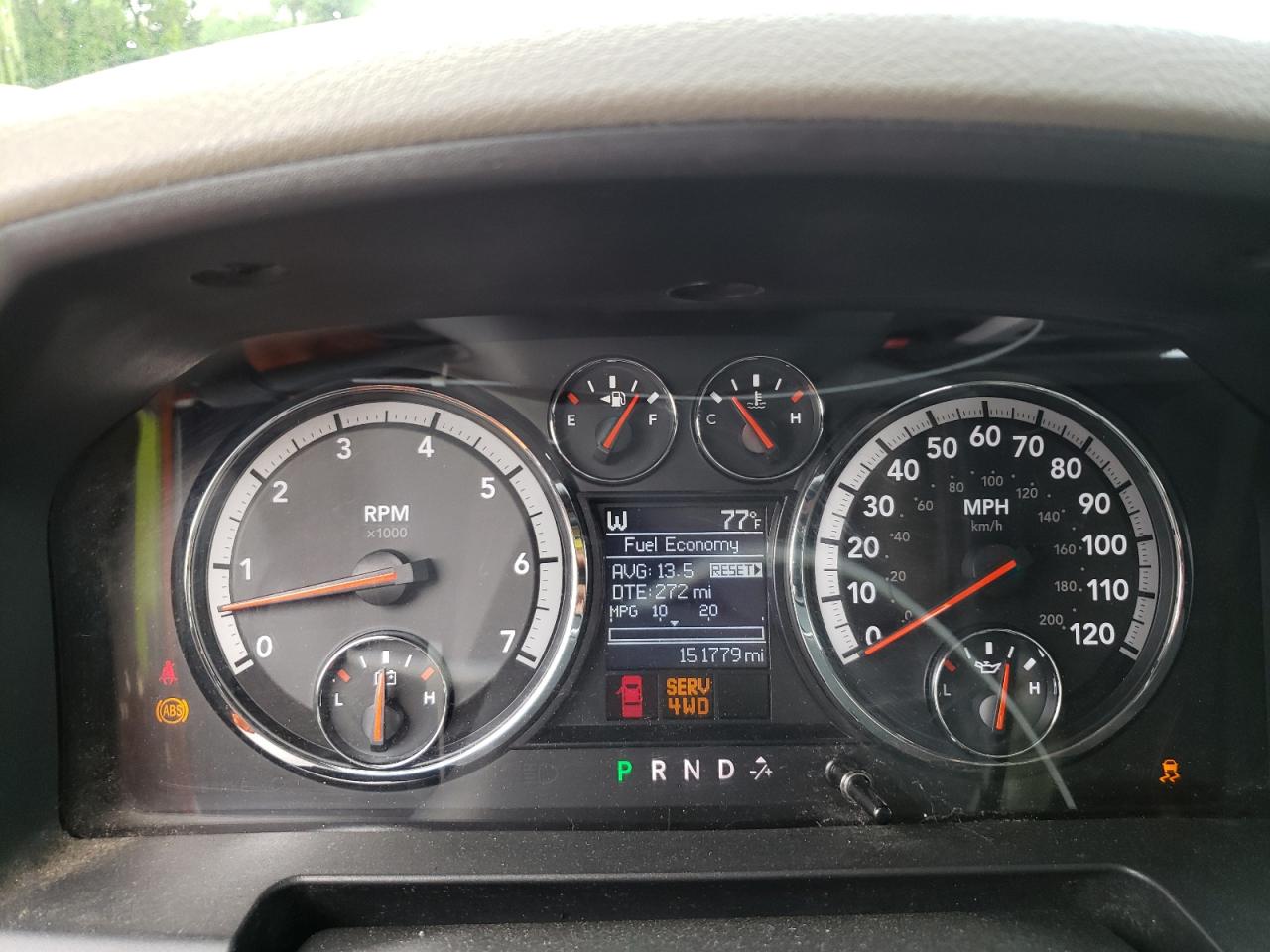 1C6RD7GT6CS275487 2012 Dodge Ram 1500 Slt