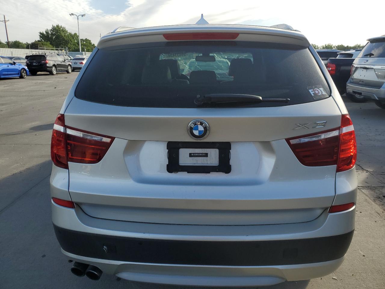 2013 BMW X3 xDrive28I vin: 5UXWX9C55D0A25159