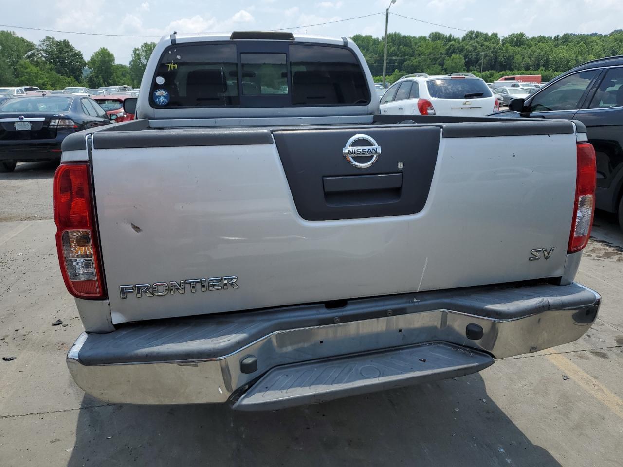 2012 Nissan Frontier Sv vin: 1N6AD0CU4CC434431