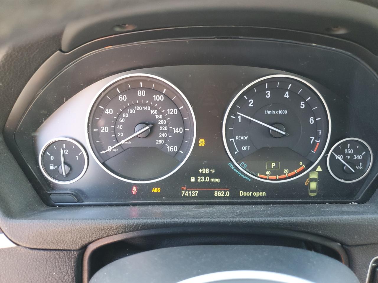 WBA3C1C51FK123401 2015 BMW 328 I Sulev