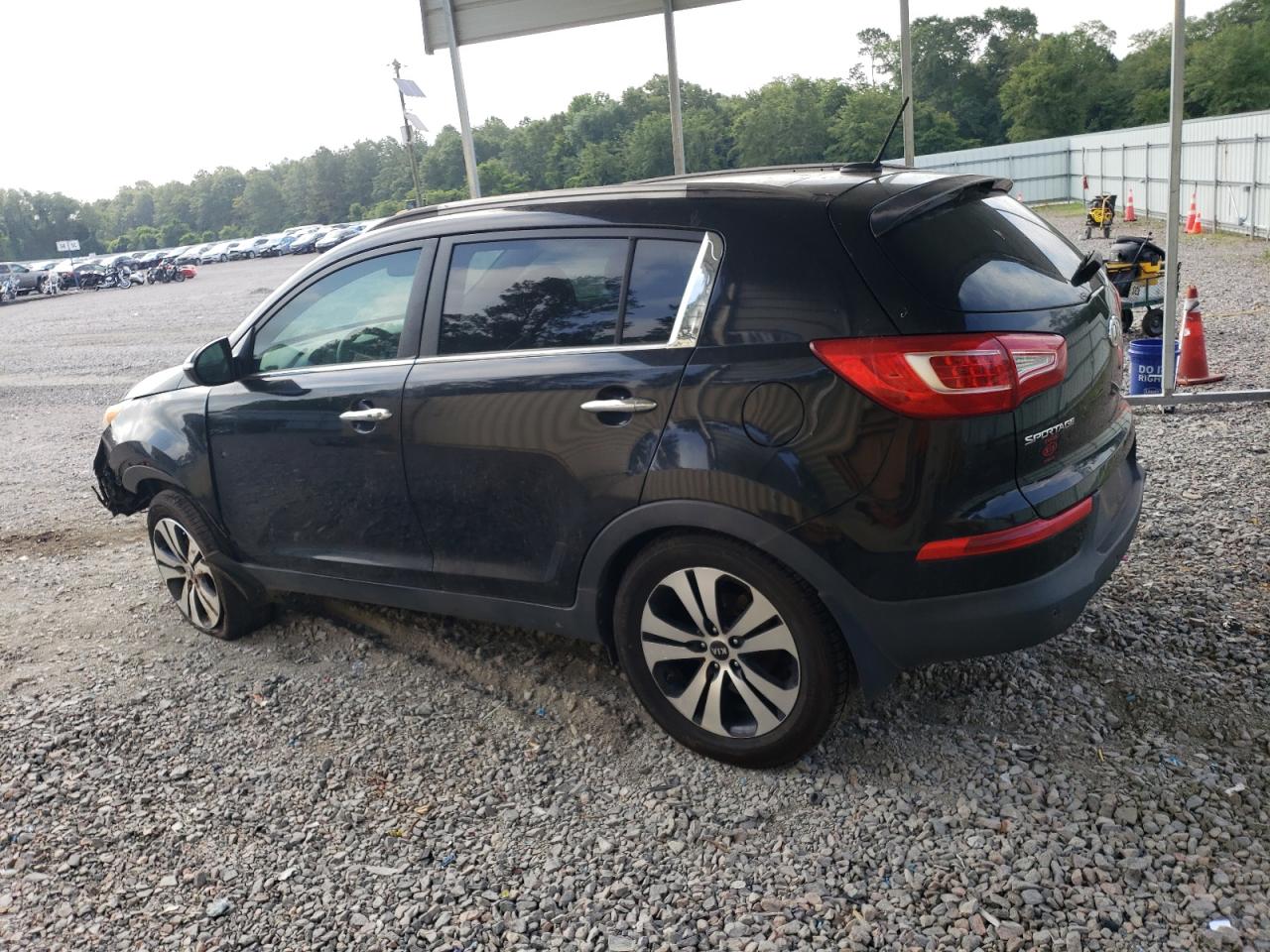 2012 Kia Sportage Ex vin: KNDPC3A24C7186158