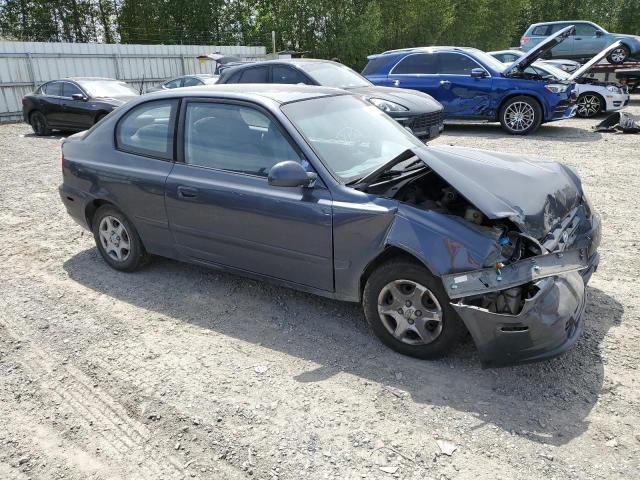 2005 Hyundai Accent Gs VIN: KMHCG35C55U356050 Lot: 59154114