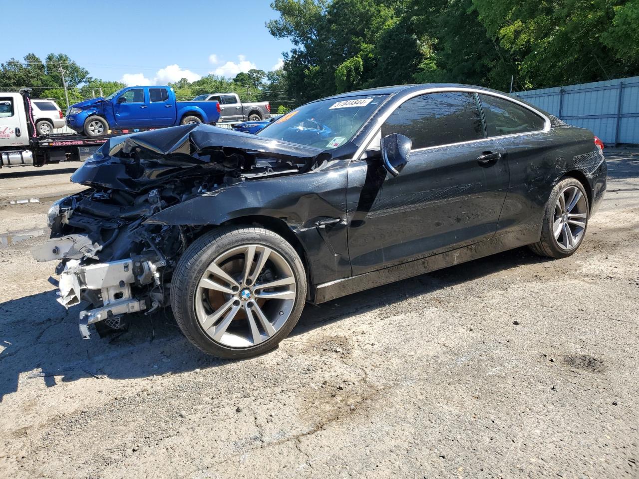 2017 BMW 430I vin: WBA4R7C58HK876271