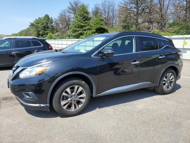 NISSAN MURANO S 2015 black  gas 5N1AZ2MH7FN239848 photo #1