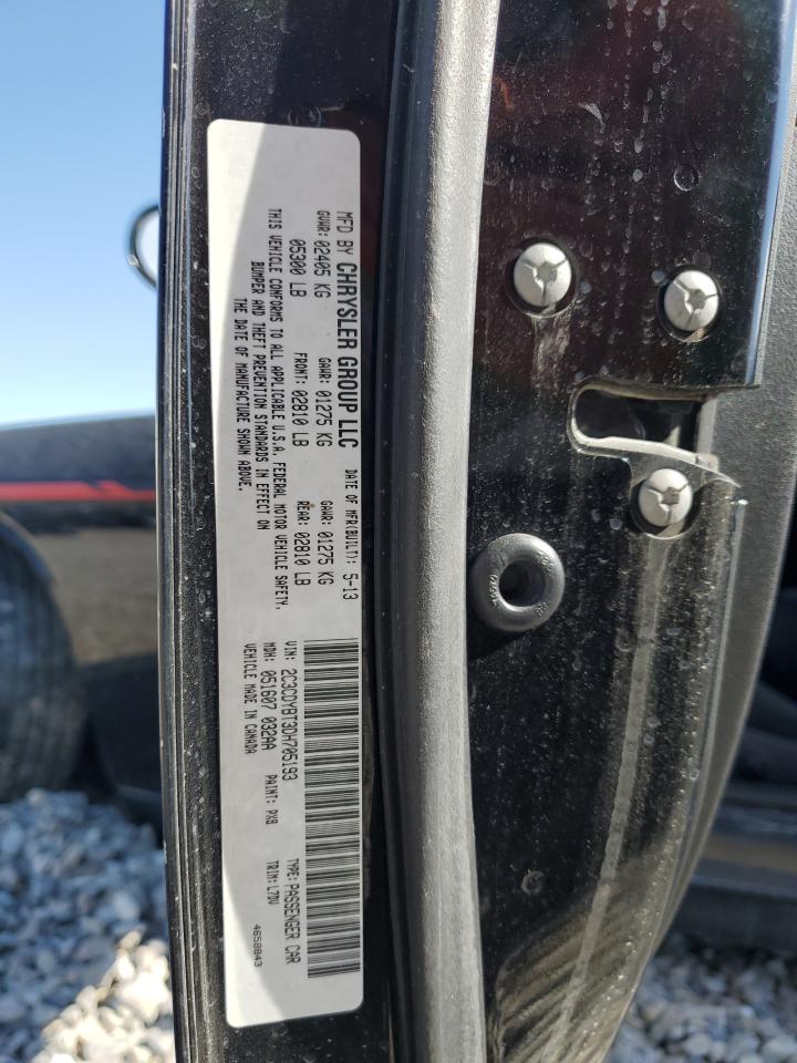 2C3CDYBT3DA705193 2013 Dodge Challenger