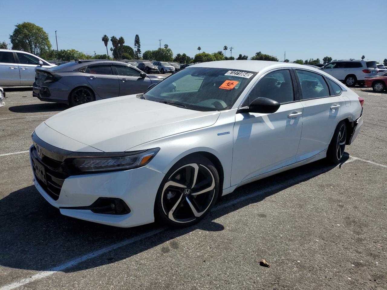 2022 Honda Accord Hybrid Sport vin: 1HGCV3F28NA044873