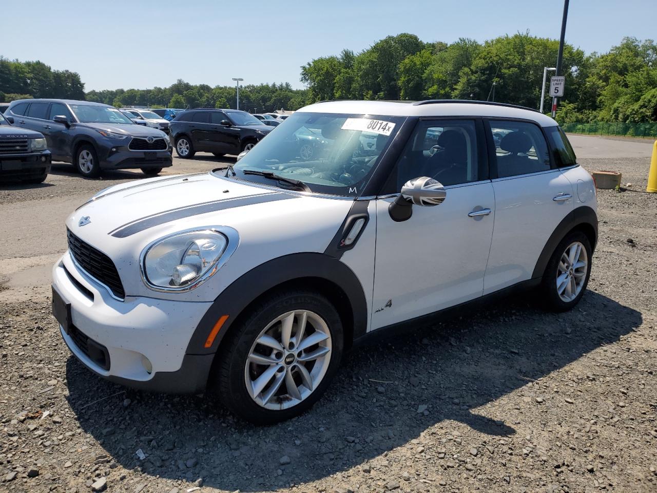 2014 Mini Cooper S Countryman vin: WMWZC5C57EWP35465