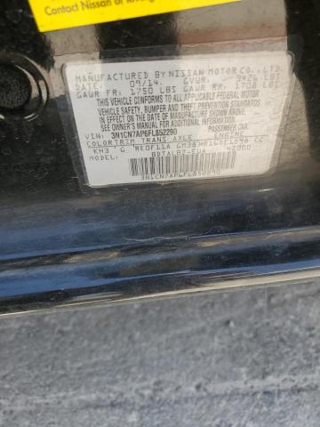 2015 Nissan Versa S VIN: 3N1CN7AP6FL852290 Lot: 57208544