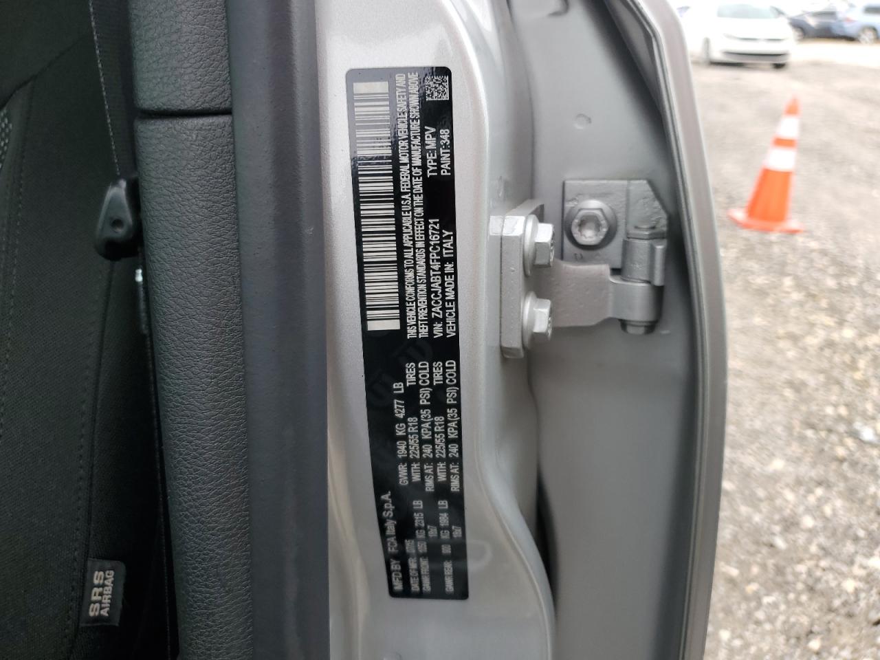 ZACCJABT4FPC16721 2015 Jeep Renegade Latitude