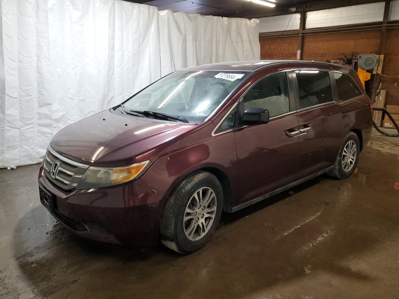 5FNRL5H68CB105153 2012 Honda Odyssey Exl