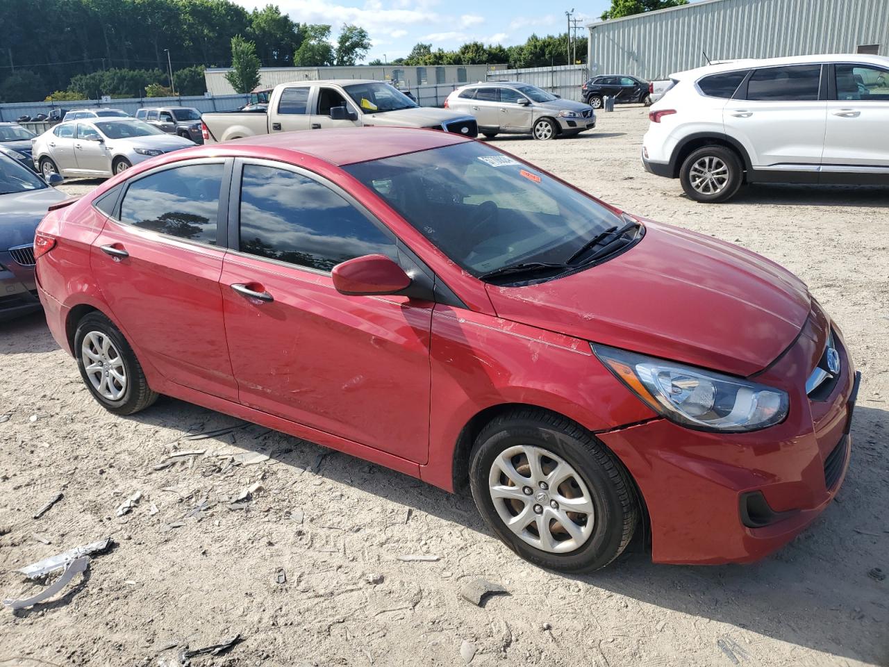 KMHCT4AEXCU054369 2012 Hyundai Accent Gls