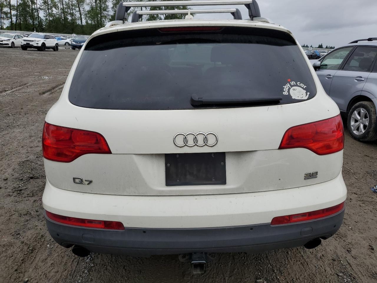 WA1AY74L29D002083 2009 Audi Q7 3.6 Quattro