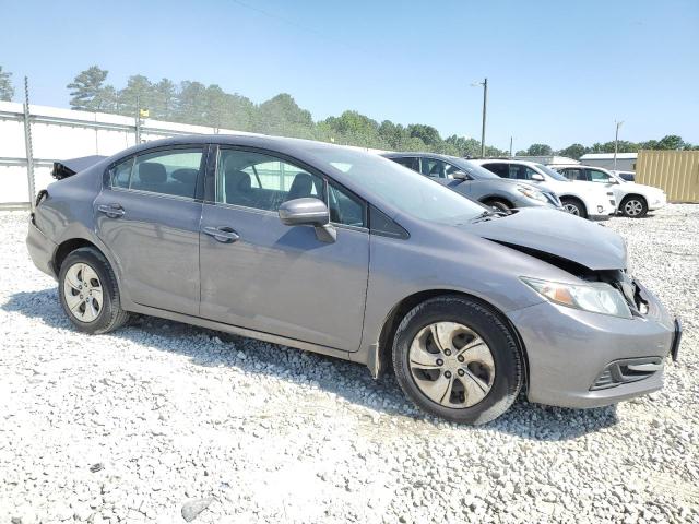 Vin: 19xfb2f50fe101252, lot: 60001134, honda civic lx 20154