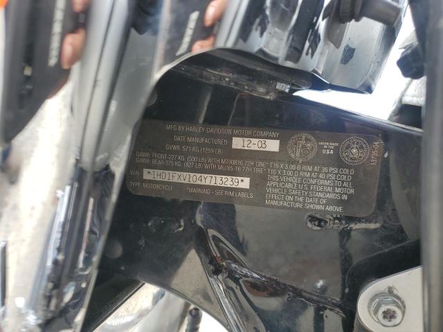2004 HARLEY-DAVIDSON FLHRS ROAD 1HD1FXV104Y713239