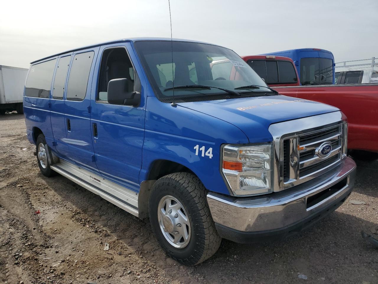 1FMNE3BLXEDA57589 2014 Ford Econoline E350 Super Duty Wagon