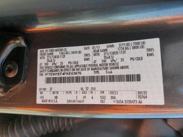 1FTEW1EF4FKE03676 2015 FORD F-150 - Image 12