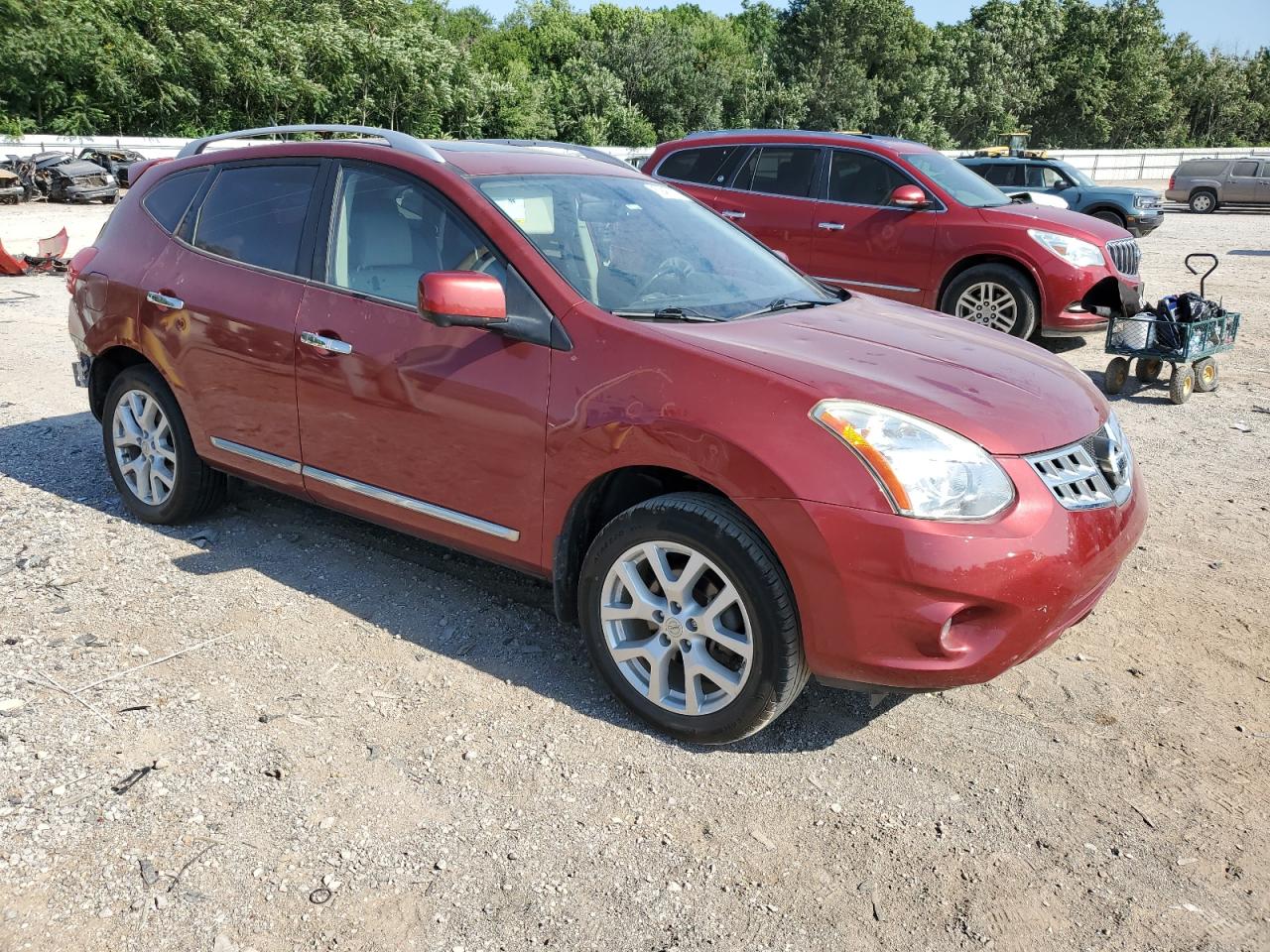 2013 Nissan Rogue S vin: JN8AS5MV0DW132362