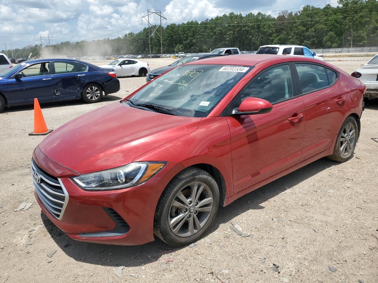 2018 Hyundai Elantra Sel vin: 5NPD84LF8JH292891