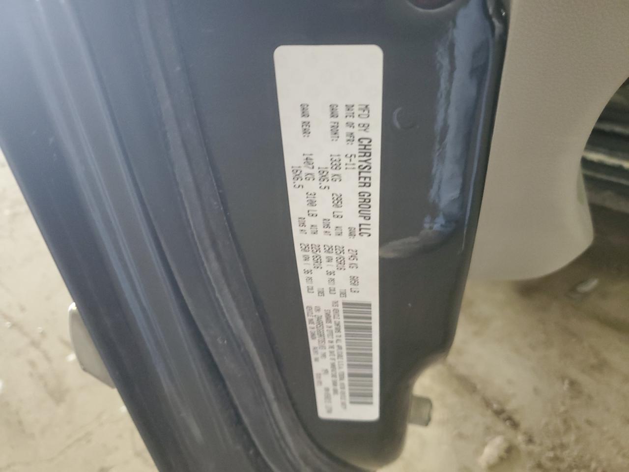 2A4RR5DG6BR735103 2011 Chrysler Town & Country Touring