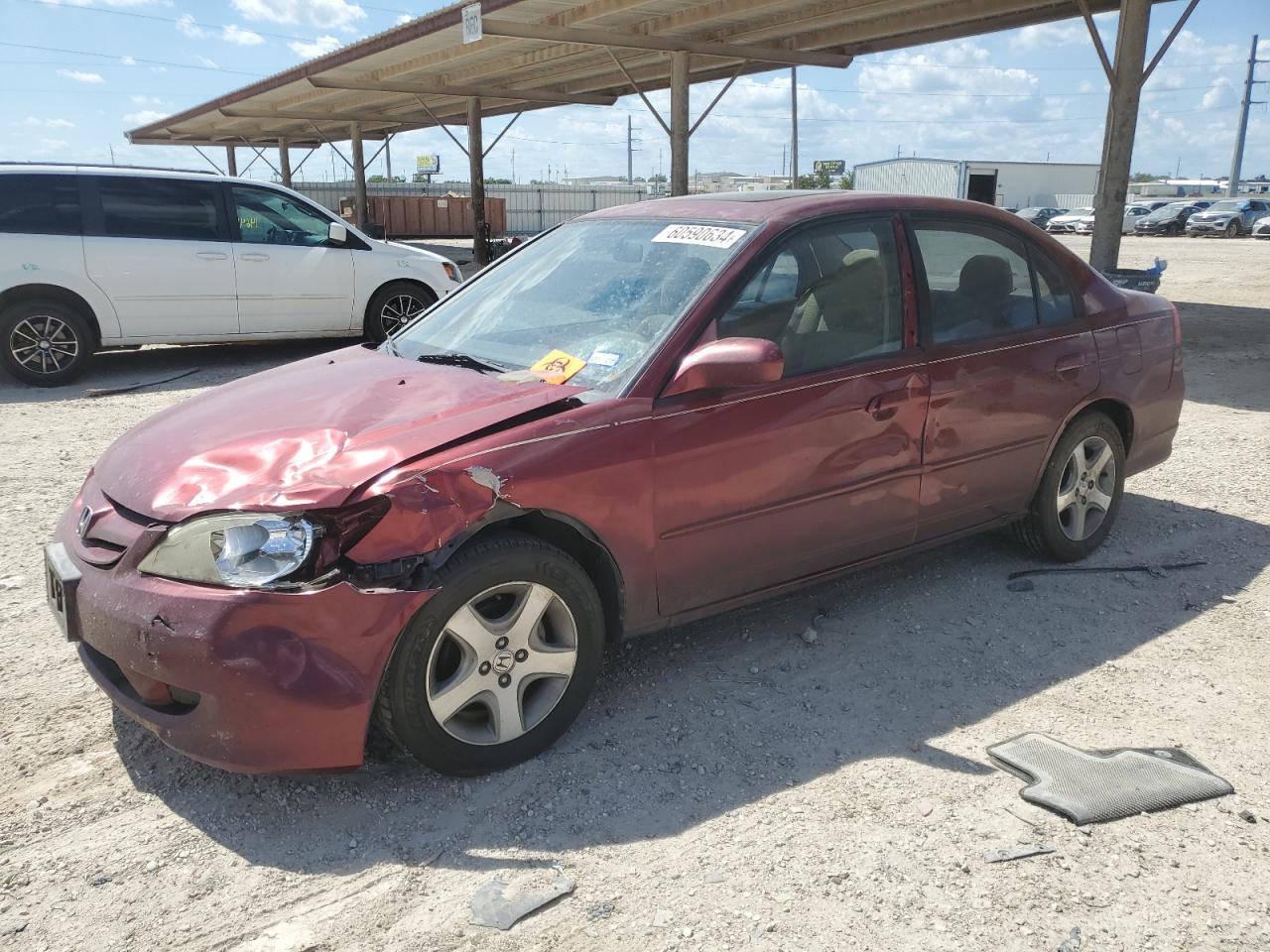 2HGES26755H531733 2005 Honda Civic Ex 2HGES26755H531733 2005 Honda Civic Ex
