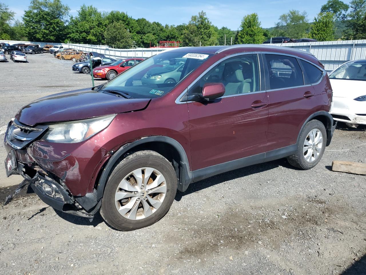 5J6RM4H73EL062397 2014 Honda Cr-V Exl