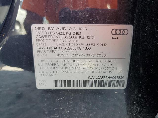 VIN WA1L2AFP7HA067826 2017 Audi Q5, Premium Plus no.12