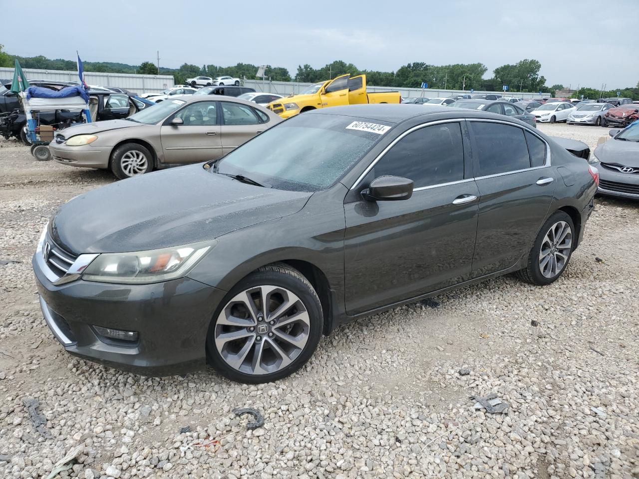 Lot #2843665594 2014 HONDA ACCORD SPO