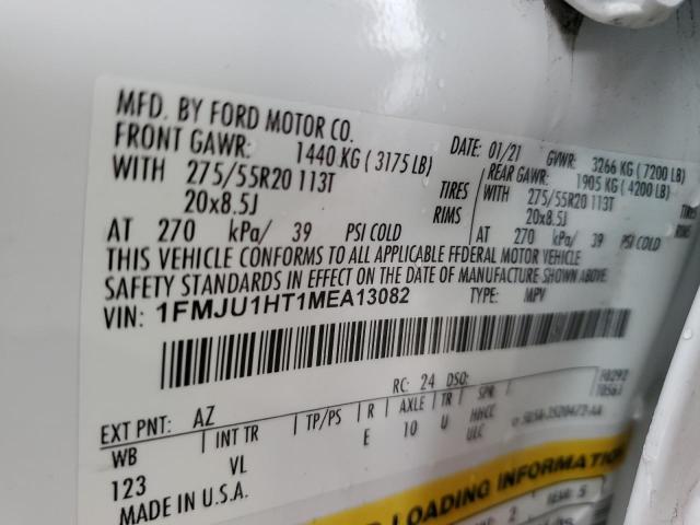 2021 Ford Expedition Xlt VIN: 1FMJU1HT1MEA13082 Lot: 58808454